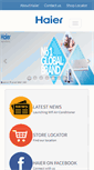 Mobile Screenshot of haier.com.bd